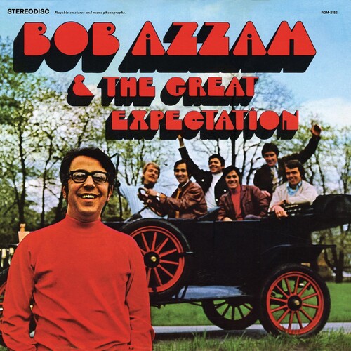 Bob Azzam & The Great Expectation: Bob Azzam & the Great Expectation - Remastered - Fire Orange Vinyl - VINYL LP