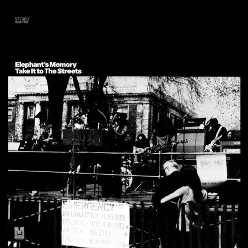 Elephant's Memory: Take It to the Streets - Remastered - Clear with Black Swirl Vinyl - VINYL LP