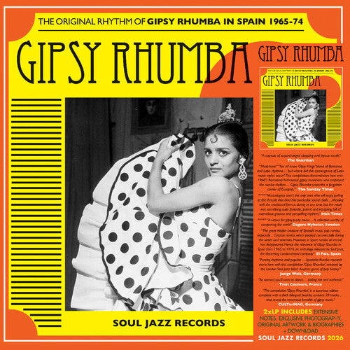Soul Jazz Records Presents: GIPSY RHUMBA: The Original Rhythm of Gipsy Rhumba in Spain 1965-74 - VINYL LP