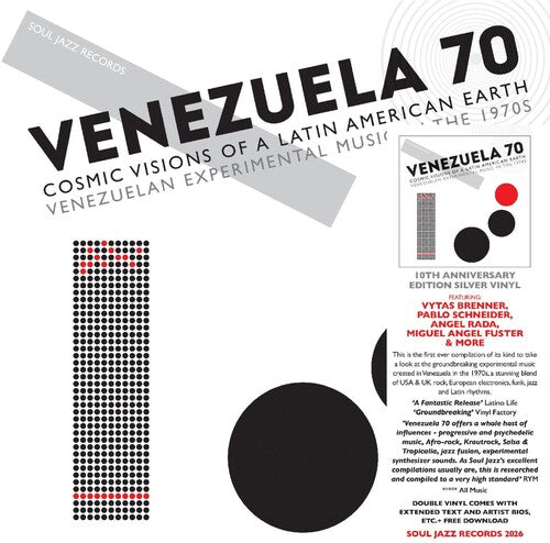 Soul Jazz Records Presents: Venezuela 70: Cosmic Visions of a Latin American Earth - Venezuelan - VINYL LP