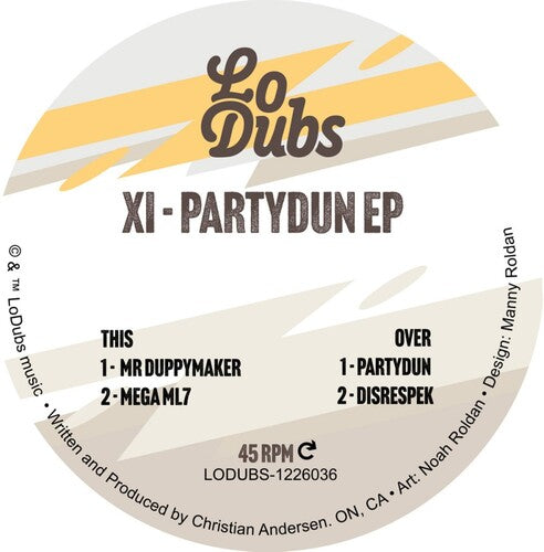 Xi: Partydun EP - 12-INCH SINGLE