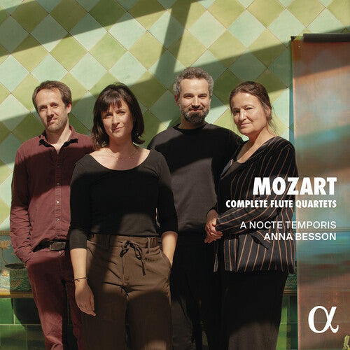 Anna Besson: Mozart: Complete Flute Quartets - COMPACT DISCS