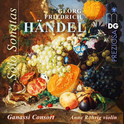 Ganassi Consort: Handel: Solo Sonatas - COMPACT DISCS