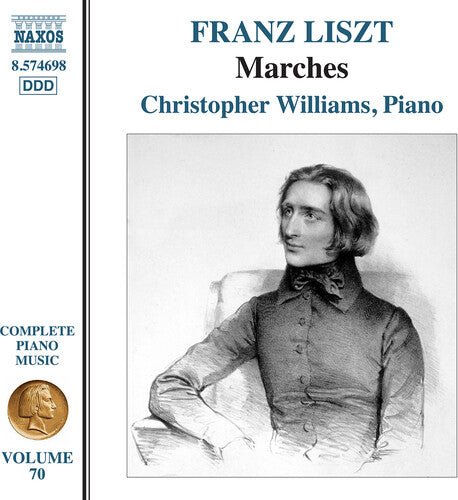 Christopher Williams: Liszt: Complete Piano Music, Vol. 70 - COMPACT DISCS