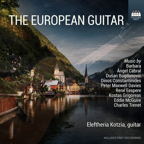 Eleftheria Kotzia: The European Guitar - COMPACT DISCS