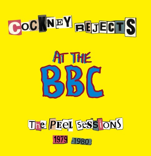 Cockney Rejects: Live At The BBC - Claret & Blue Splatter Vinyl - VINYL LP