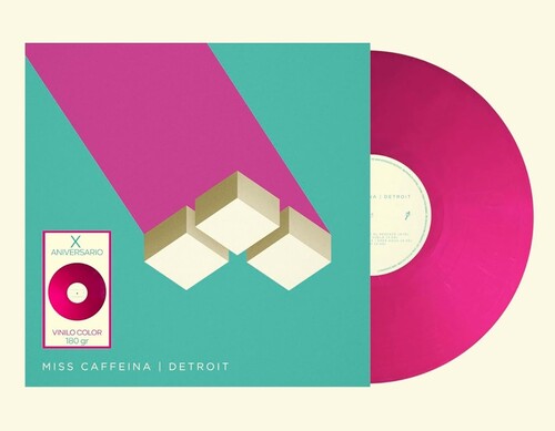 Miss Caffeina: Detroit X Aniversario - Purple Marble Vinyl - VINYL LP