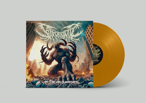 Saprobiontic: Of Fire and Bloodshed - Orange - VINYL LP