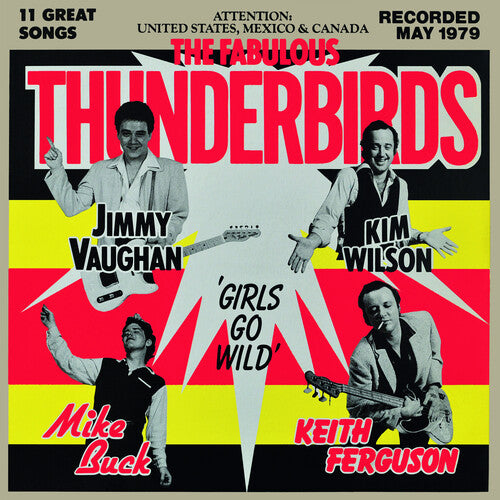 The Fabulous Thunderbirds: Girls Go Wild - VINYL LP