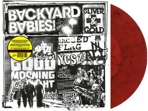 Backyard Babies: Sliver & Gold - Limited Red Marble Colored Vinyl - VINYL LP