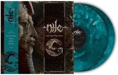 Nile: Those Whom The Gods Detest - Teal Blue Egyptian Marble Vinyl W/ Etched Side-D - VINYL LP
