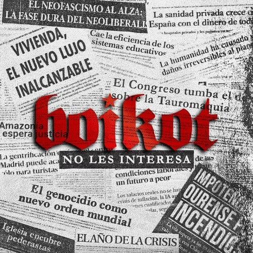 Boikot: No Les Interesa - COMPACT DISCS