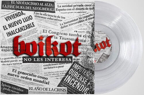 Boikot: No Les Interesa - Transparent Eco Vinyl + CD - VINYL LP