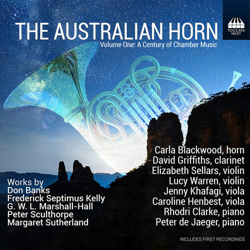 Carla Blackwood: The Australian Horn, Vol. 1 - A Century of Chamber Music - COMPACT DISCS