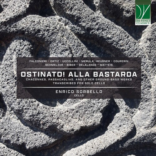 Enrico Sorbello: Ostinato Alla Bastarda, Chaconnes Passacaglias - COMPACT DISCS