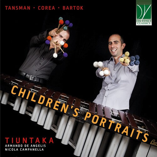 Tiuntaka: Tansman Corea Bartok: Children's Portraits - COMPACT DISCS