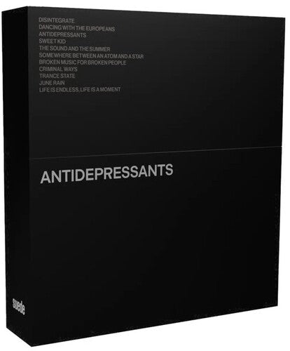 Suede: Antidepressants: Limited Edition Boxset - Includes Black Vinyl, Deluxe CD, Patch, Fanzine & Tote Bag - VINYL LP