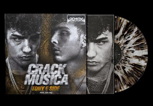 Dark Polo Gang: Crack Musica - Crystal Splatter Colored Vinyl - VINYL LP