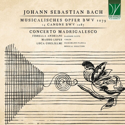 Concerto Madrigalesco: Johann Sebastian Bach: Musicalisches Opfer Bwv 1079, 14 Canons Bwv 108 - COMPACT DISCS