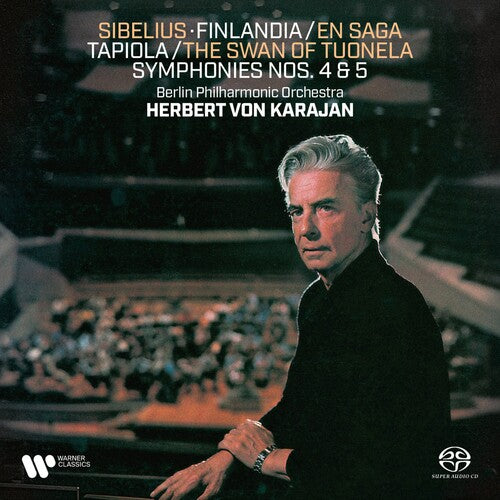 Von Karajan, Herbert / Berliner Philharmoniker: Sibelius: Tone Poems, Symphonies 4 & 5 - SUPER-AUDIO CD