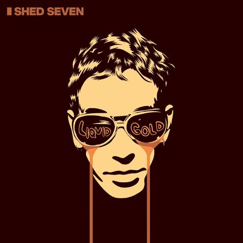 Shed Seven: Liquid Gold - Red/Black Marble Vinyl - VINYL LP