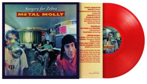 Metal Molly: Surgery For Zebra - Limited 180-Gram Translucent Red Colored Vinyl - VINYL LP