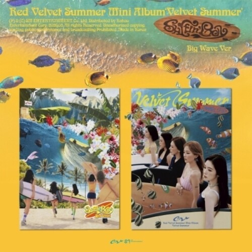 Red Velvet: Velvet Summer - Big Wave Version - COMPACT DISCS