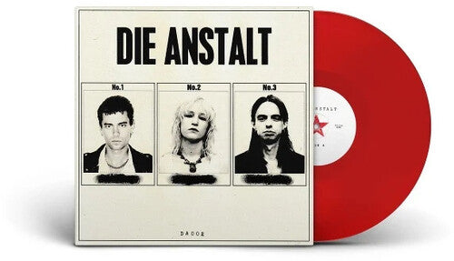 Die Anstalt: Die Anstalt - Red Colored Vinyl with Zine - VINYL LP