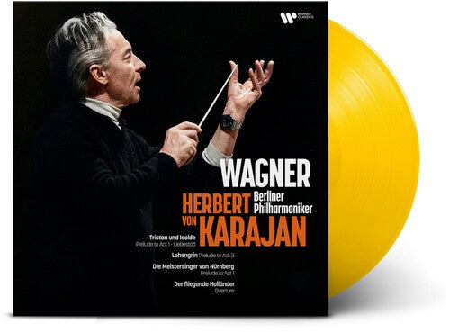 Herbert von Karajan: Karajan Conducts Wagner - Limited Yellow LP Revinyl - VINYL LP