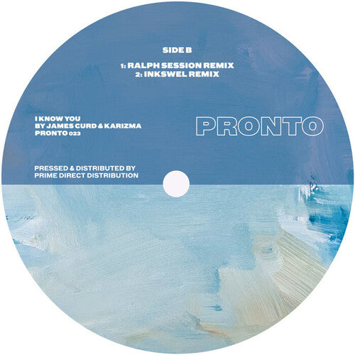 James Curd & Karizma: I Know You - 12-INCH SINGLE