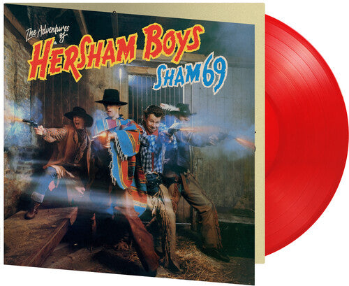 Sham 69: Adventures Of Hersham Boys - Limited Gatefold 180-Gram Translucent Red Colored Vinyl - VINYL LP