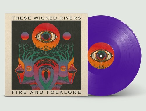 These Wicked Rivers: Fire & Folklore - Purple Vinyl - VINYL LP