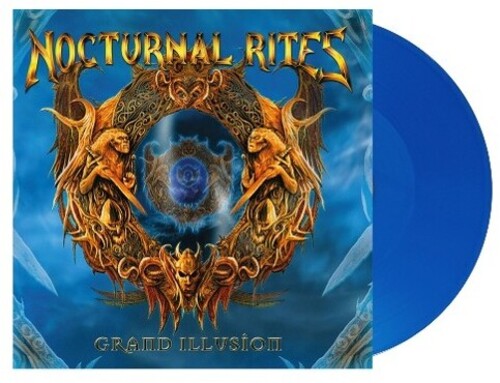 Nocturnal Rites: Grand Illusion - Blue Vinyl - VINYL LP