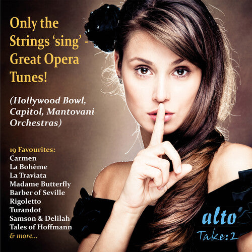Mantovani and his Orchestra: Only the Strings Sing: Great Opera Tunes - COMPACT DISCS