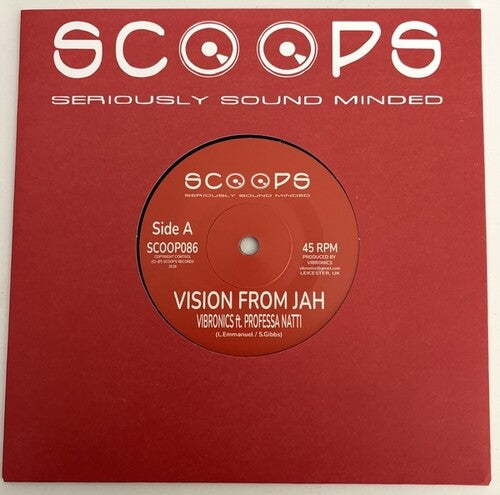 Vibronics Feat. Professa Natti: Vision From Jah - 7-INCH SINGLE