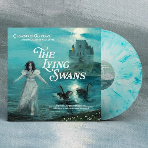 De Oliveira, Gloria: The Lying Swans - White-Blue Marbled - VINYL LP