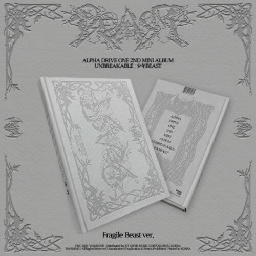 Alpha Drive One: Unbreakable : Beast (Fragile Beast Ver.) - Photobook, CD-R, Sticker, Folded Poster, Post Card, Photocard, Hidden Photocard, Limited Edition - COMPACT DISCS