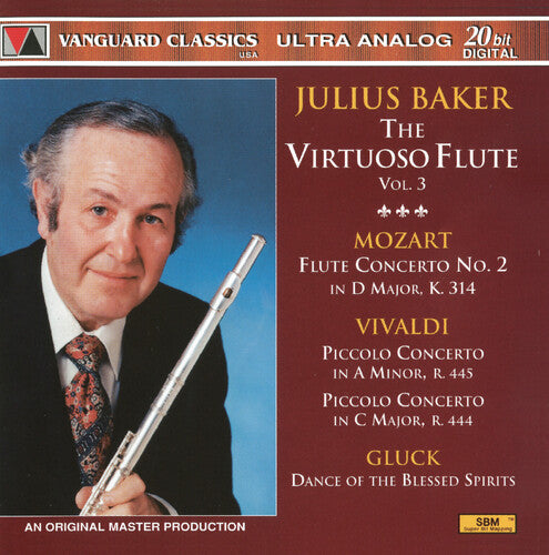 Baker, Julius: Virtuoso Flute-Vol. 3 - COMPACT DISCS