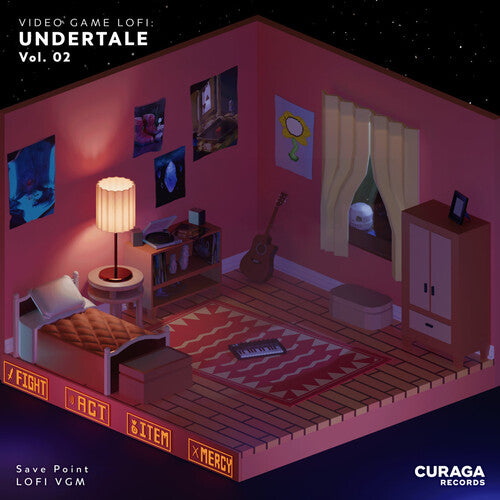 Save Point: Video Game Lofi: Undertale Vol. 2 (Original Soundtrack) - VINYL LP