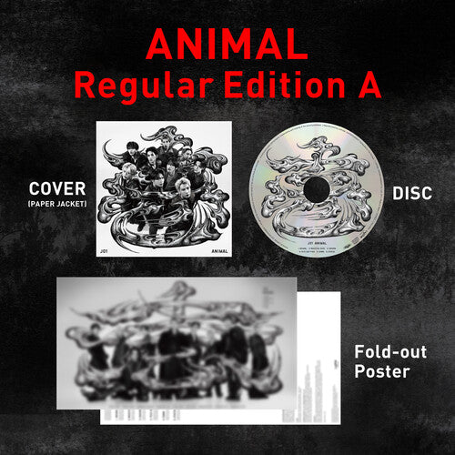 JO1: Animal: Regular Edition A - COMPACT DISCS