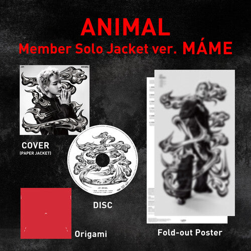 JO1: Animal: Member Solo Jacket Ver. Mame - COMPACT DISCS