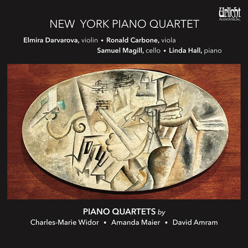 New York Piano Quartet: New York Piano Quartet Plays Widor, Maier, Amram - COMPACT DISCS