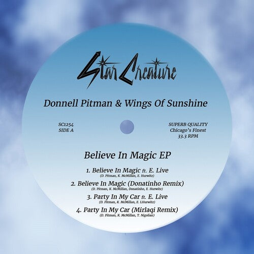 Pitman, Donnell: Believe In Magic - 12-INCH SINGLE