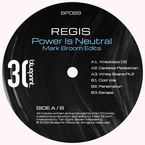 Regis: Power Is Neutral - 12-INCH SINGLE