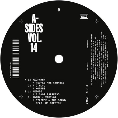 A-Sides Vol. 14: Part 5 (of 5) / Various: A-Sides Vol. 14: Part 5 (of 5) (Various Artists) - 12-INCH SINGLE