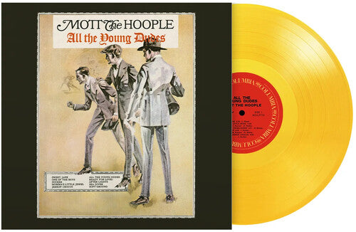 Mott the Hoople: All The Young Dudes - Limited 180-Gram Translucent Yellow Colored Vinyl - VINYL LP