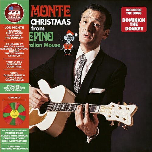 Lou Monte: Merry Christmas From Pepino the Italian Mouse - VINYL LP