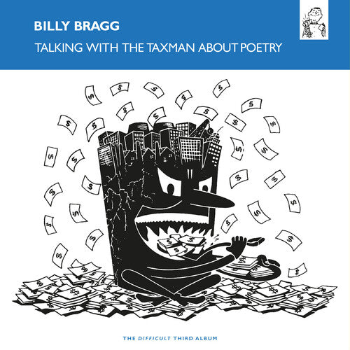 Billy Bragg: Talking with the Taxman About Poetry - Solid Blue - VINYL LP
