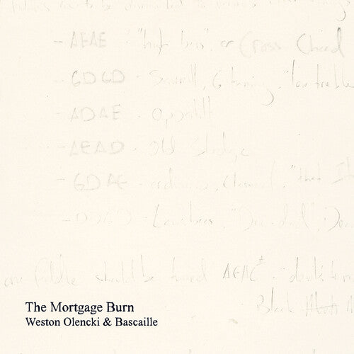 Weston Olencki: The Mortgage Burn - COMPACT DISCS