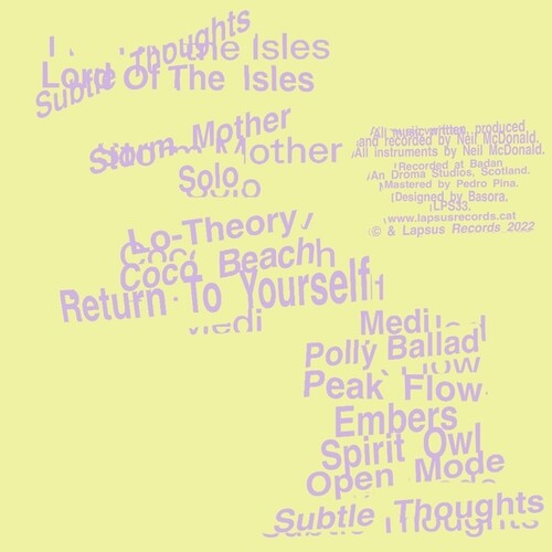 Lord of the Isles: Subtle Thoughts - VINYL LP